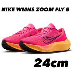 NIKE WMNS ZOOM FLY 5 ナイキ ウィメンズ ズーム フライ 5 YPER PINK/BLACK-LASER ORANGE  DM8974-601 24cm
