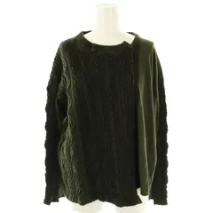 ズッカ zucca 長袖 プルオーバー カットソー M カーキ /AT ■OSのサムネイル