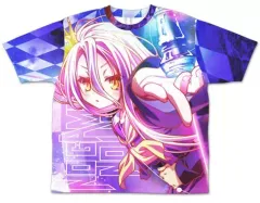【中古】Tシャツ(キャラクター) 白 両面フルグラフィックTシャツVer.2.0 ブルー XLサイズ 「ノーゲーム・ノーライフ ゼロ」