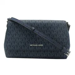 マイケルコース ショルダーバッグ MICHAEL KORS ロゴ 斜め掛け 35R4STTC6B NAVY アウトレット レディース