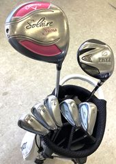 【中古品】レディース 　ゴルフクラブセット　BRIDGESTONE ブリヂストン パラディーゾ CL  PHYZ Callaway  キャロウェイ ソレイユ