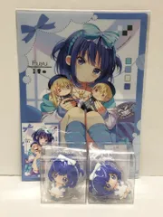 27.【未開封】フユ ラバーマスコット A4クリアファイル＆シールセット きゃらっとくじ ご注文はうさぎですか?  BLOOM りらっくすもーど ◆