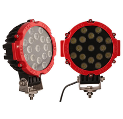 高品質LED作業灯 51W 広角60° 9V-30V対応 6000K 防水 アルミボディ トラクター 重機 船舶 トラック 荷台 バックランプ フォグランプ 1年保証 msm2012p