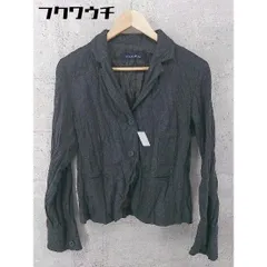 ◇ AS KNOW AS アズノゥアズ 長袖 ジャケット グレー レディース 【中古】 【1002801575717】