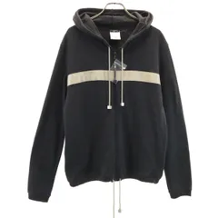 美品　CHANEL　シャネル　ニットブラック パーカー42 美品 CHANEL シャネル ニットブラック パーカー42 CHANEL