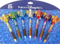 東京ディズニーリゾート 東京ディズニーシー ボールペンセット 15周年