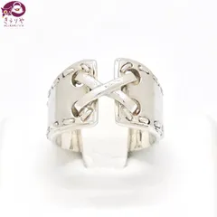 HERMES エルメス メキシコ リング コルセット 50 約9号 スターリングシルバー SV925 ケース