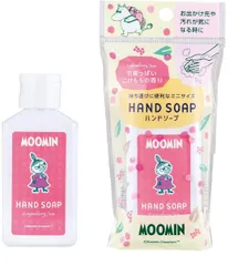 新品 GPP+(ジーピーピー) MUUMIN(ムーミン) ミニハンドソープ こけもものジャム (手洗い用 保湿成分配合 甘酸っぱい香り) 50ml