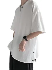 2XL_#788：ホワイト [Poperdision] 夏服 メンズ 半袖tシャツ メンズ ビッグt 無地 大きい おおきい サイズ 軽い 柔らかい シルエット おしゃれ ファッション white 2XL