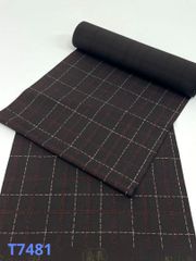 小紋 更紗 二代目更甚 浜ちりめん 正絹 反物 - メルカリ