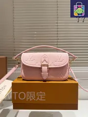 【今日特価】Louis Vuitton ルイヴィトン ナノ ダイアン アンダーアームバッグ 牛皮製と高級五金を備えたコンパクトデザイン-WTO輸入2