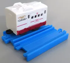 【中古】おもちゃ 西九州新幹線かもめ(中間車)+直線レール2本 「カプセルプラレール 人気者新幹線大集合編」