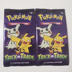 2パック セット TRICK OR TRADE 英語版 ポケモンカード 2023