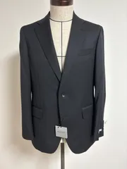 最終値下げ　新品未使用　ウォッシャブル　イージーケアスーツ　オールラウンドブラック無地　秋冬春用　AB6