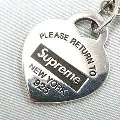 2024年最新】supreme tiffany heart tag pendantの人気アイテム - メルカリ