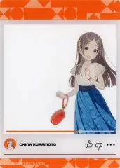 【中古】キャラカード 倉本千奈A 公式クリアカード 「学園アイドルマスター」