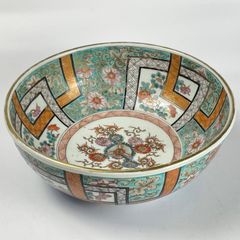 610 錦手　花　古伊万里　伊万里焼　骨董　アンティーク　大鉢