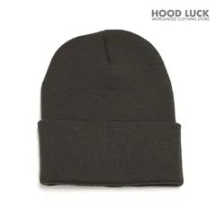 4.ブラウン ニット帽 メンズ レディース ブランド 暖かい無地 ガリュウクラフト ニットキャップ ワッチキャップ ビーニー イエロー オレンジ 赤 黒 長い 秋冬 大きめ  コスプレ