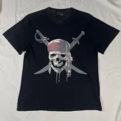 ☆US Disney Parks☆男女兼用 カリブの海賊 Tシャツ ベージュ ☆US Disney Parks☆男女兼用 カリブの海賊 Tシャツ ベージュ