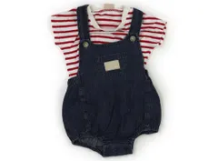 【プティマイン/petitmain】ベビーオーバーオール 70サイズ 男の子【子供服・ベビー服】（1837744）