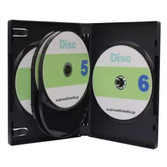 新品  4個G ブラック DVDトールケース DVD/CD/Blu-rayDis