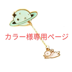 【カラー様専用】ピンバッジ２点