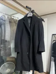 Theory(セオリー) ウールカシミヤ コート コスト 80 のみ 黒 シングル 厚み