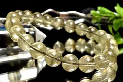 JESSIE様♡お取り置き♡パープルリビアングラスバラ彫りシトリン金運財運