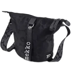 マリメッコ バッグ ショルダーバッグ 斜め掛け ロゴ 花柄 ウニッコ ブラック Carry All Unikko marimekko 92227-999