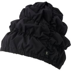 ☆ Black ☆ Relaxed Fit AquaCap Air Swim Cap, Gathered, Waterproof Swimming Cap, Swimming Hat, AquaCap Air, Aqua Aerobics, Swim Warm King Underwater War King Shirring Swimming Water Sports Simple