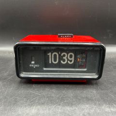 セイコー パタパタ時計 SEIKO DP692T 赤 昭和レトロ - メルカリ