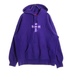 SUPREME (シュプリーム) 20AW Cross Box Logo Hooded Sweatshirt クロス ボックス ロゴ フーデッド スウェットシャツ プルオーバーパーカー パープル