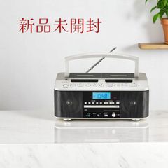 TOSHIBA 東芝 CDラジオカセットレコーダー TY-CDW99 ダブルカセット搭載 ワイドFM対応 カラオケ機能付