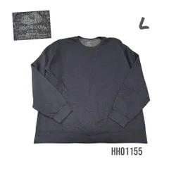 無地スウェットトレーナーLグレーフルーツオブザルーム　ノームコア