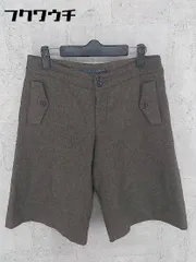 ◇ Spick&Span スピック＆スパン ハーフ パンツ サイズ38 ダークブラウン レディース 【中古】 【1002800675395】