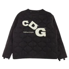 COMME des GARCONS コムデギャルソン SZ-J025 × ALPHA INDUSTRIES アルファインダストリーズ バックプリント キルティング ライナー 中綿 ジャケット ブラック系 XL【中古】のサムネイル