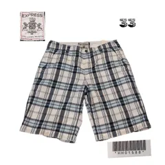 EXPRESSコットンハーフショートパンツw33股下26㎝