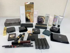 ￥4 【まとめ売り】コスメ・美容品 33点セット CHANEL  Dior  MARY QUANT  YSL  RMK  L'OREALPARIS  アイシャドウ リップ ハンドクリーム ファンデーション ヘアオイル【美容品】【2】