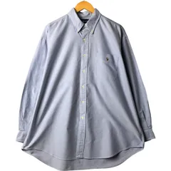 古着 ラルフローレン Ralph Lauren 長袖 ボタンダウンシャツ メンズXL相当/eaa567223