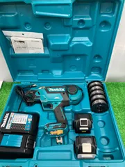 【中古品】【0922】★makita(マキタ) 14.4v/18v充電式鉄筋結束機 (フルセット6.0Ahバッテリx2/充電器/ケース) TR180DRGX　ITJJ2SZYYK6Oのサムネイル