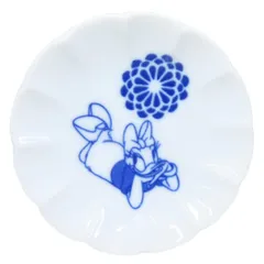 ディズニー  デイジーのみ 陶器♡ メール便】デイジーダック 小皿 豆皿 ディズニー 三郷陶器 小粋