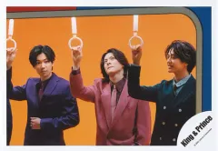 【中古】生写真(ジャニーズ) King ＆ Prince/平野紫耀・高橋海人・神宮寺勇太/横型・上半身/シングル「Lovin’ you / 踊るように人生を。」MV＆ジャケ写オフショット/公式生写真