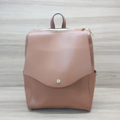 ◇ legato largo レガートラルゴ 大容量サイズ シンプル カジュアル リュック ブラウン レディース E  【1306260016270】