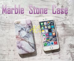 iPhoneSE 第３世代 ケース マーブル かわいい パープル 送料無料