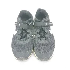 ◇ Θ NIKE ナイキ キッズ 子供服 ローカット スニーカー ランニングシューズ サイズ22.0 ブラック 男の子 女の子 E  【1412090008115】