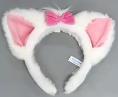 【中古】アクセサリー(非金属) マリー(ふわふわ) カチューシャ 「おしゃれキャット」 東京ディズニーリゾート限定