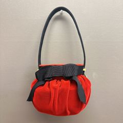 ベロア ヴィンテージバッグ 【USED】