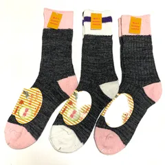 靴下 ソックス レディース 3足セット 暖かい あったか くつ下 厚地 厚手