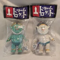【限定品】　ドリームロケット　風神　雷神　ソフビ　フィギュア ドリームロケット／風神雷神セット | 新潟の大人も子供も楽しめる