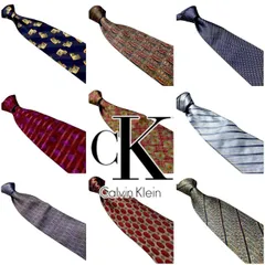 カルバンクライン Calvin Klein ハイ ブランド ネクタイ 古着 アクセサリー 小物 ワンポイント スーツ プレゼント ビンテージ VINTAGE 高級 総柄 シンプル 高級感 2025 D  p10/